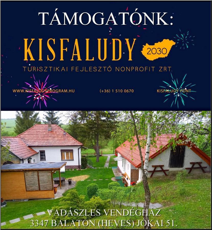Vadászles Vendégház Bukkszentmarton Exterior foto